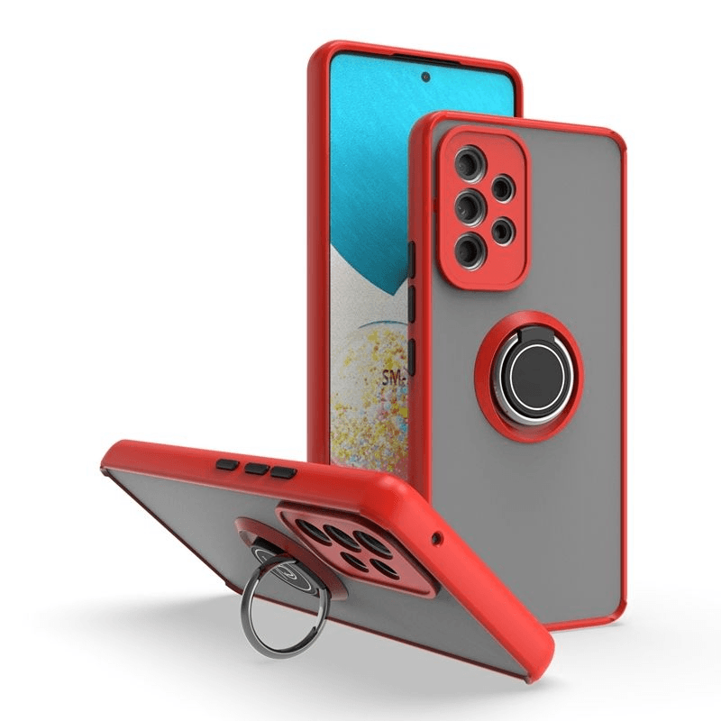 Samsung A53 5G Fashion Smoke Case With Ring Holder