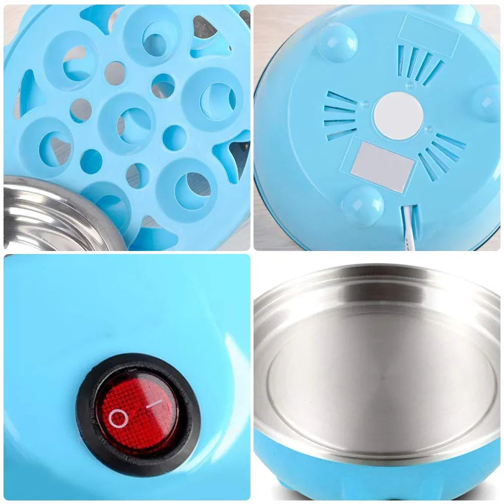 Multi-Function Electric Egg Poacher Steamer