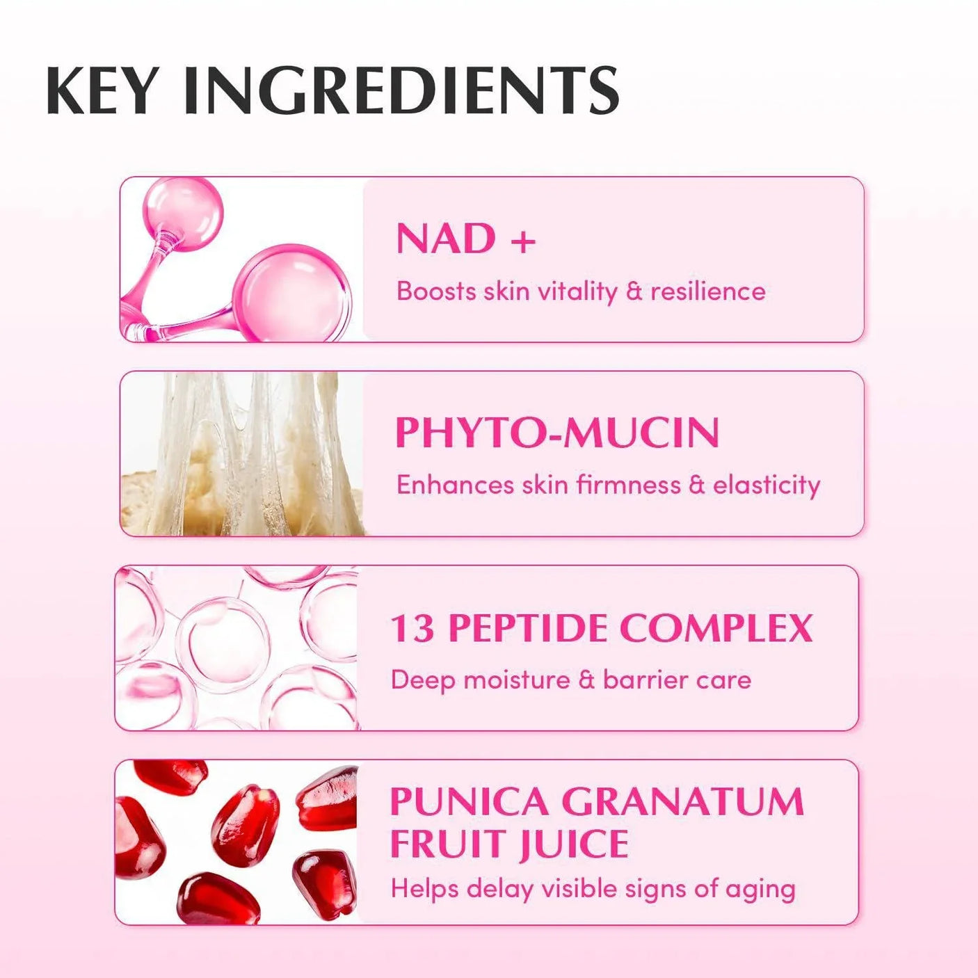 Eqqualberry Lush Blush NAD+ Peptide Boosting Cream - 50ml