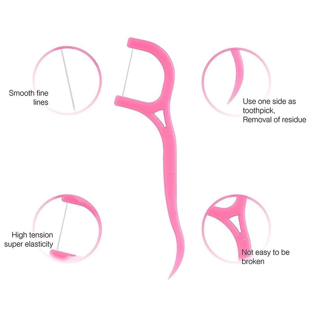 Dental Floss Toothpicks - 30Pcs