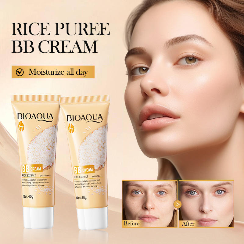 BIOAQUA Rice Raw Pulp BB Cream SPF 45 - 40g