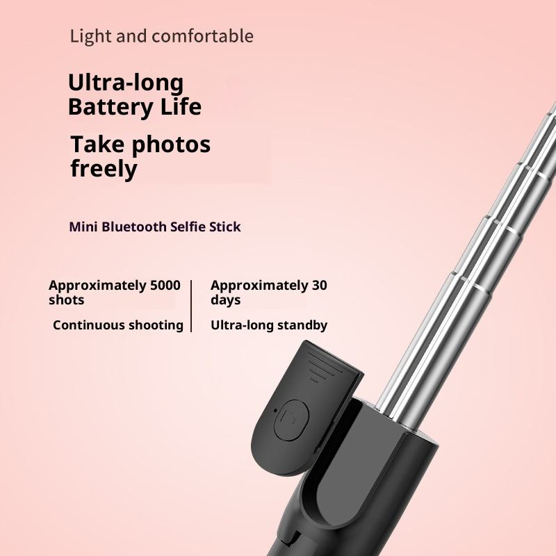 Tripod & Mini Live BroadCast Wireless Selfie Stick - R1S