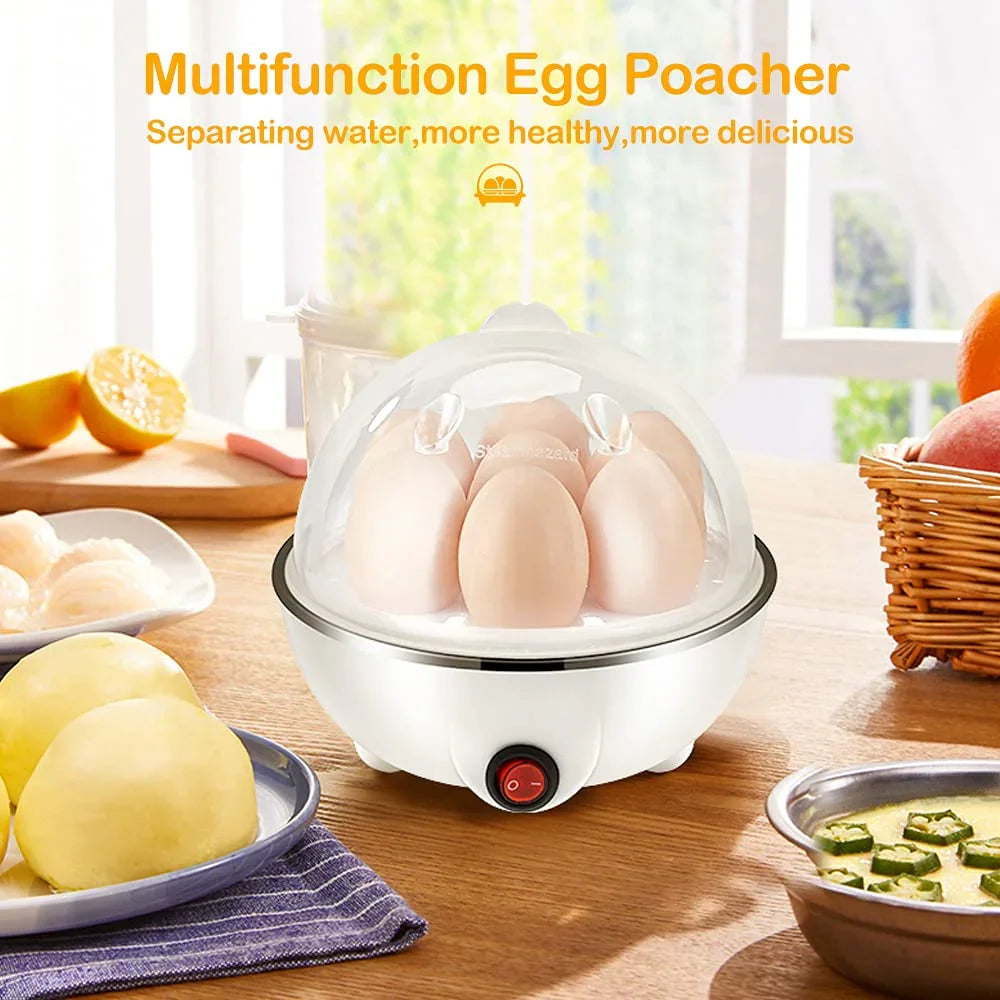Multi-Function Electric Egg Poacher Steamer