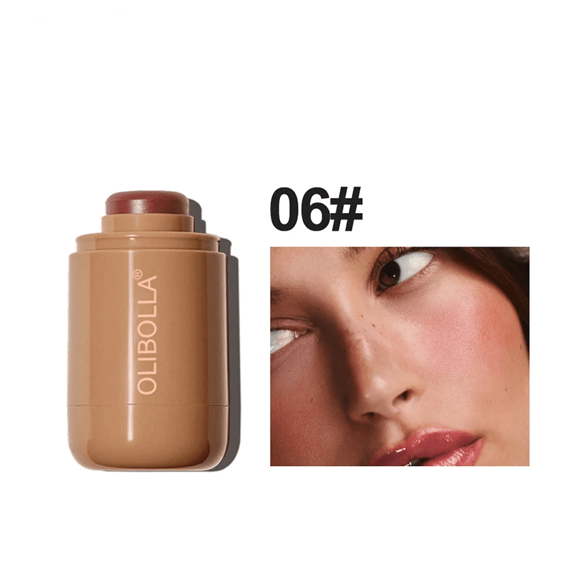 أحمر خدود OLIBOLLA Pocket Blush Stick ناعم للخدود والشفاه - 5.3 جم
