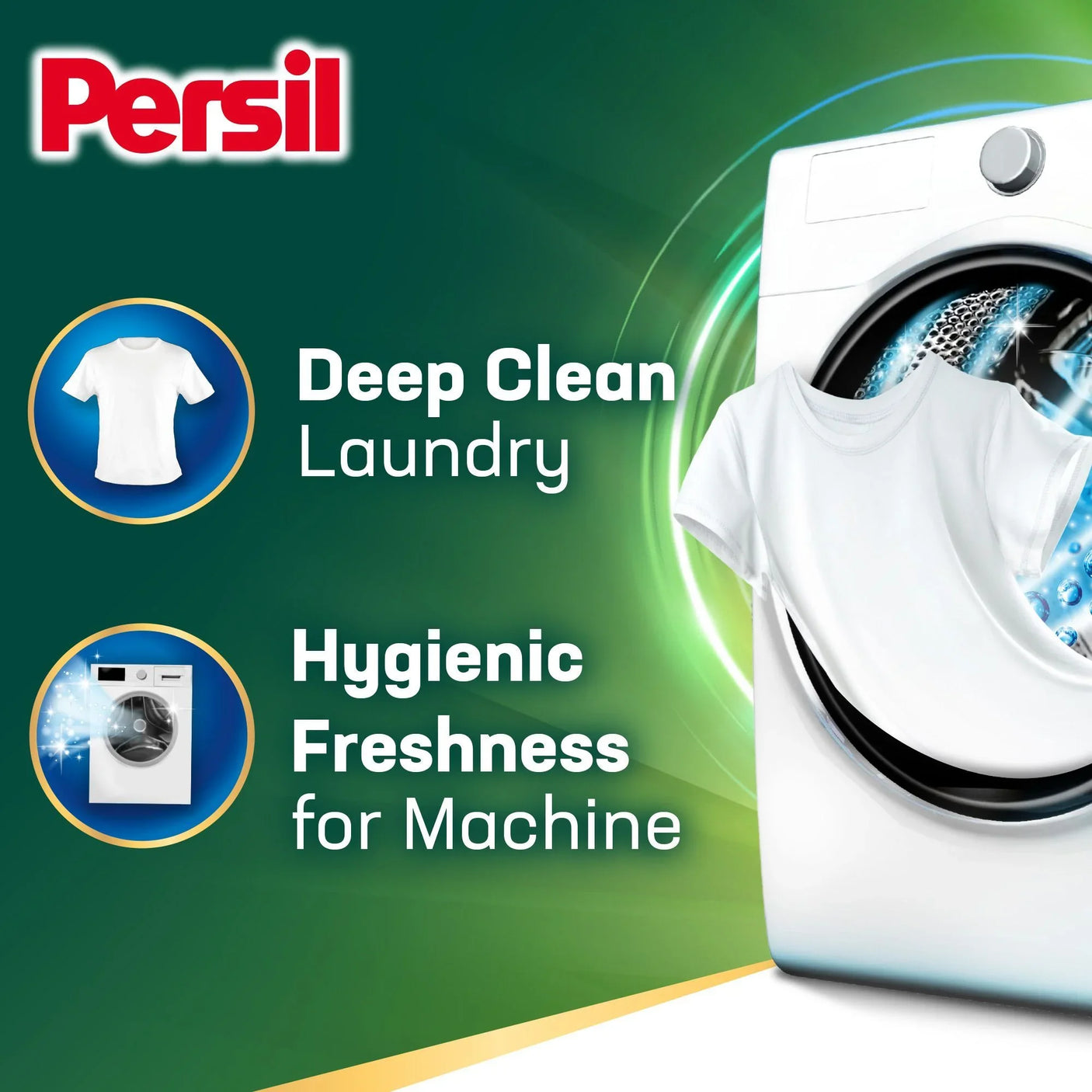 Persil Deep Clean Universal Powder Laundry Detergent For Front Load - 5kg
