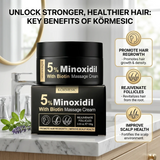 Kormesic 5% Minoxidil With Biotin Hair Massage Cream - 100g