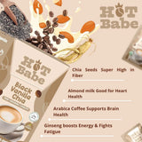 Hot Babe Black Vanilla Chia - 180g