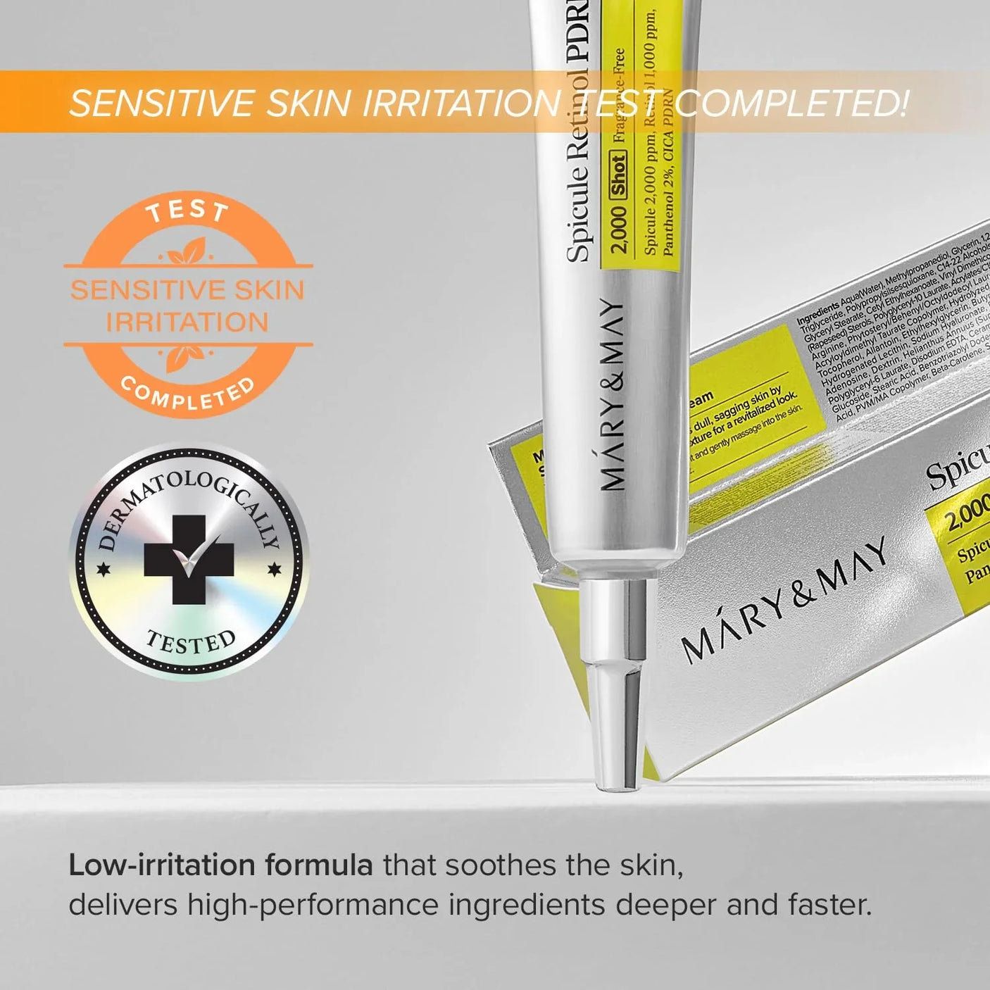 Mary & May Spicule Retinol PDRN Cream - 15g