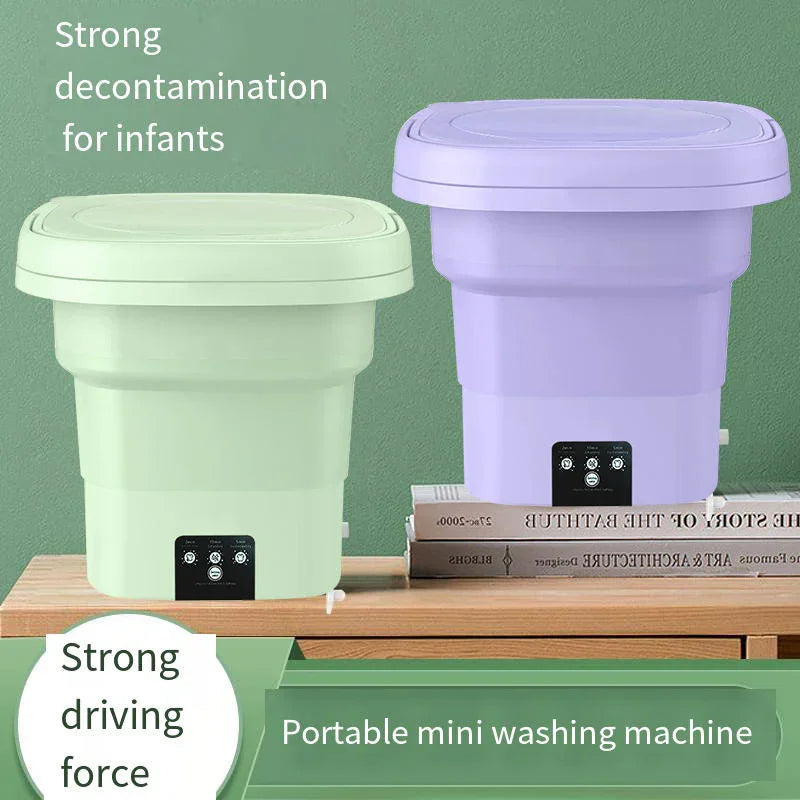 Portable Folding Mini Washing Machine - 01