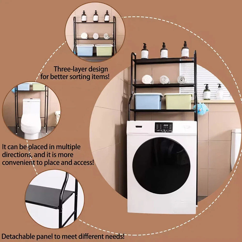 Three Layer Toilet Storage Rack