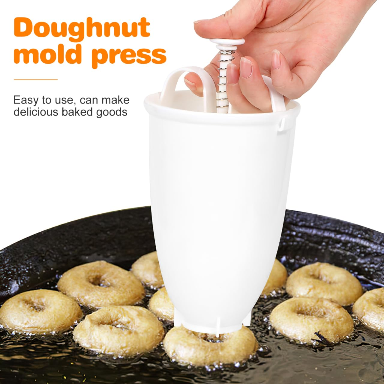 Portable Handhold Donut Maker
