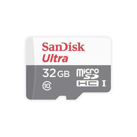 بطاقة ذاكرة SanDisk Ultra MicroSDHC - سعة 32 جيجابايت