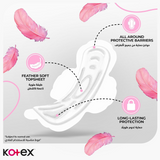 Kotex Soft Touch Maxi Protect Sanitary Pads with Wings - 30s