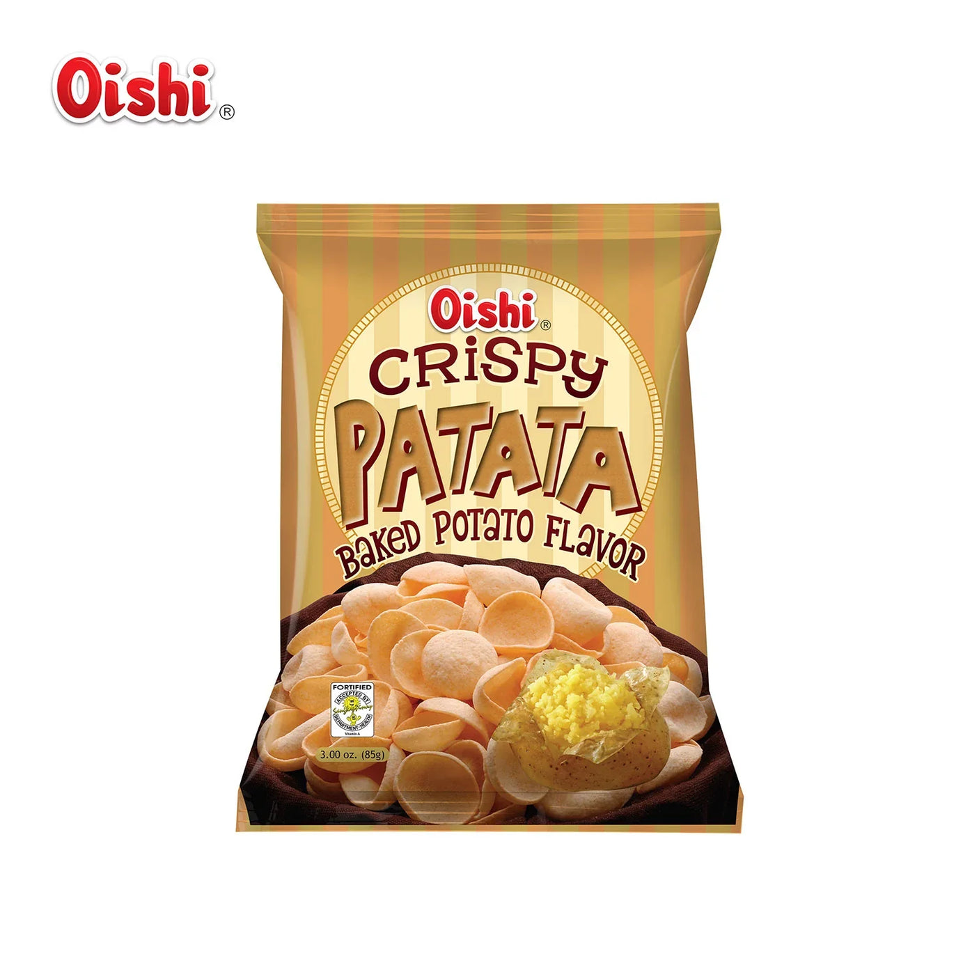 Oishi Chips Crispy Patata Baked Potato Flavor - 85g