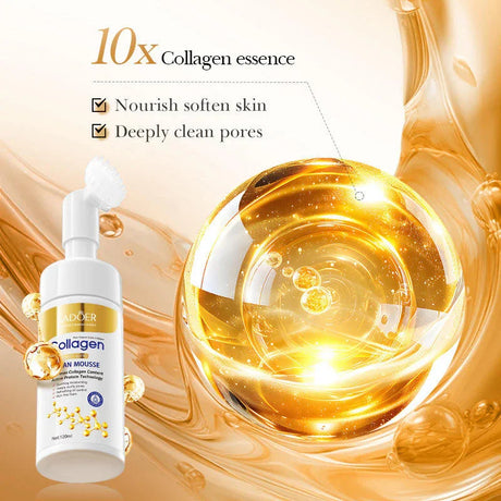 Sadoer Collagen Anti-Aging Facial Cleansing Mousse - 120ml