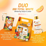 888 Total White Duo Brightening Soap & Lotion Minis Edition
