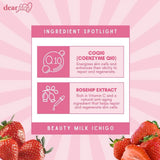 Dear Face Beauty Milk Premium Japanese Strawberry Drink - 180g