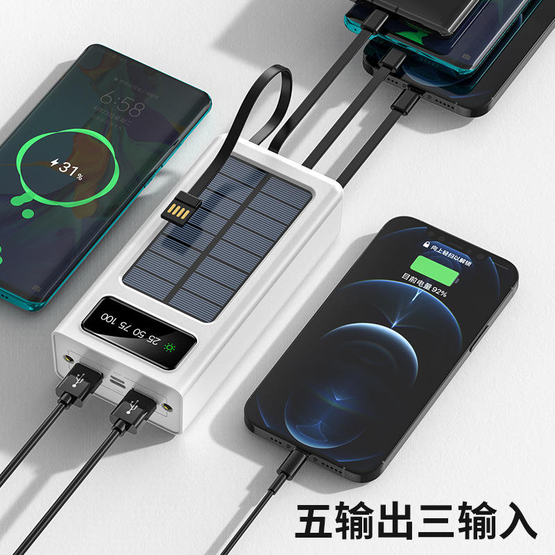 Lisa & Gary Solar Charging 30000mAh Power Bank PB-S500