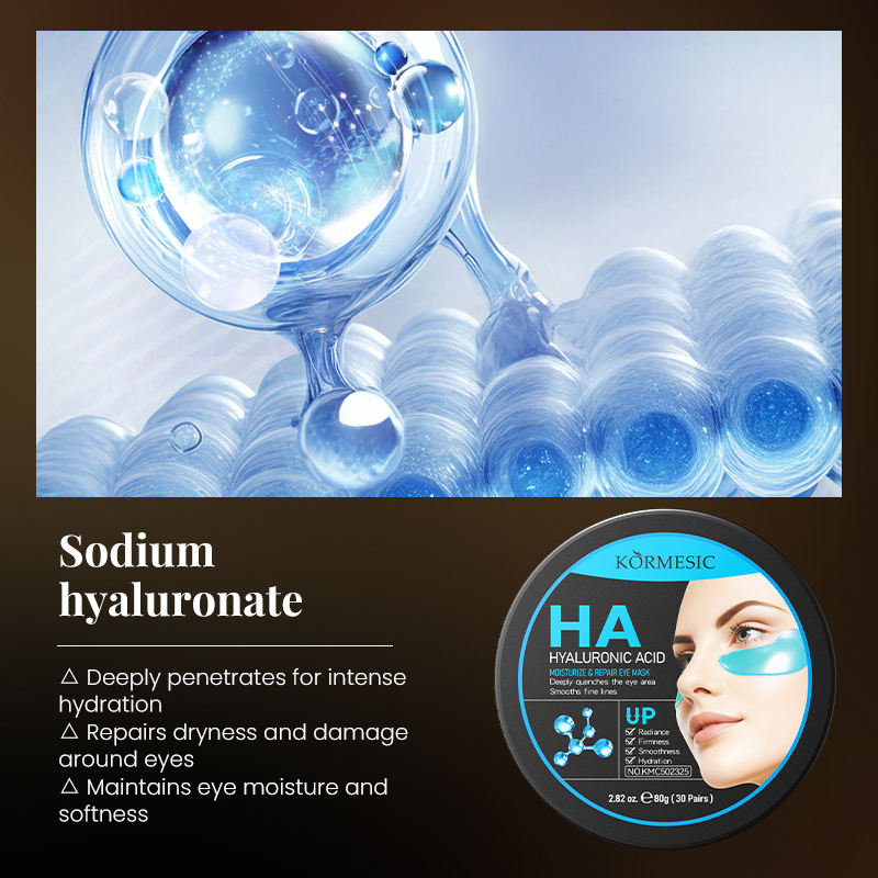 Kormesic Hyaluronic Acid Moisturize & Repair Eye Mask - 80g (30 Pairs)