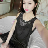 Soft Sleeveless Sleepwear 2 Pcs Set
