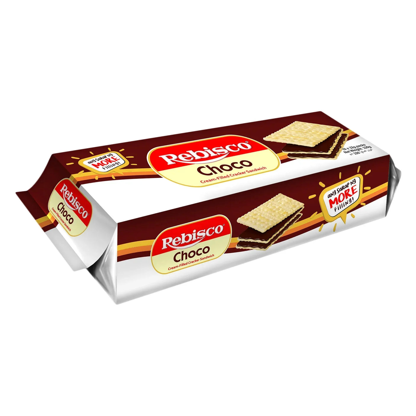 Rebisco Choco Cream Cracker Sandwich 10x32g