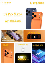 M-HORSE 17 Pro Max+ 12GB Ram + 128GB Rom