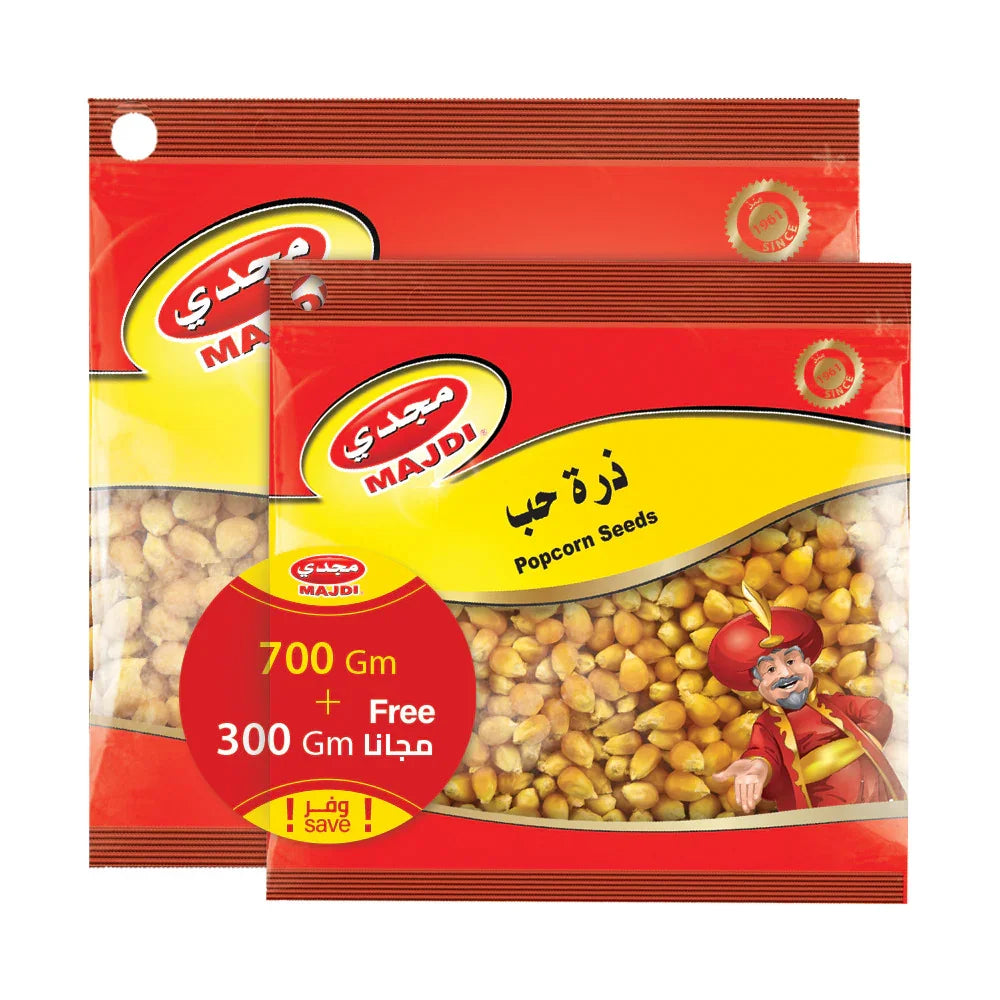 Majdi Popcorn Seeds - (700g + 300g) Free
