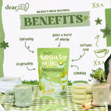 Dear Face Beauty Milk Premium Japanese Matcha Latte Drink - 180g