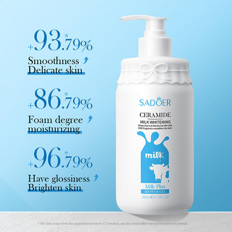 Sadoer Ceramide Milk Plus Shower Gel - 500ml