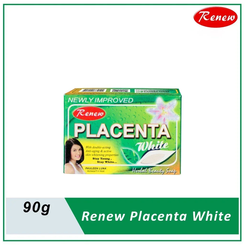 Renew Placenta White Soap + Beauty Cream - 90g + 15g (Combo Offer)