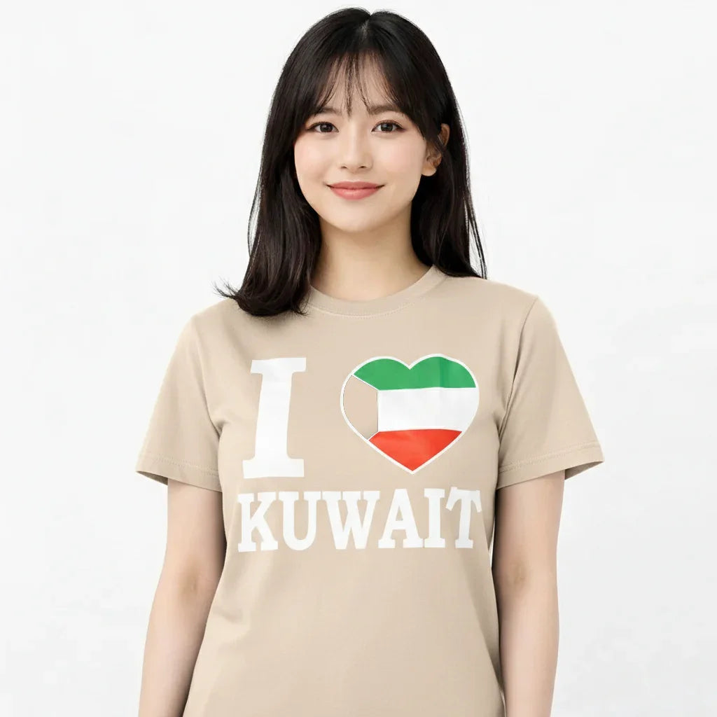 I Love Kuwait Women's T-Shirt #1027