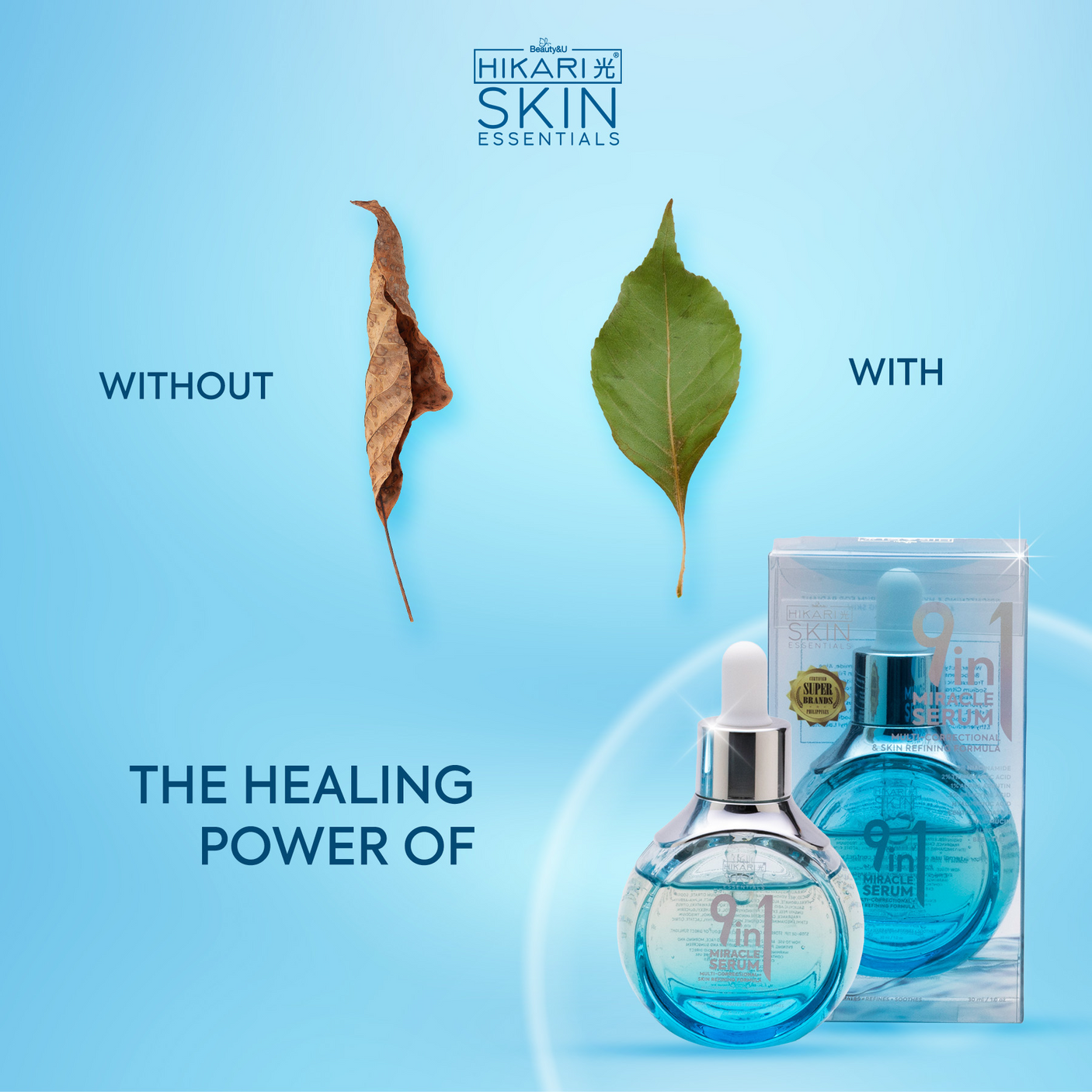 Hikari Skin Essentials 9 in 1 Miracle Serum - 30ml