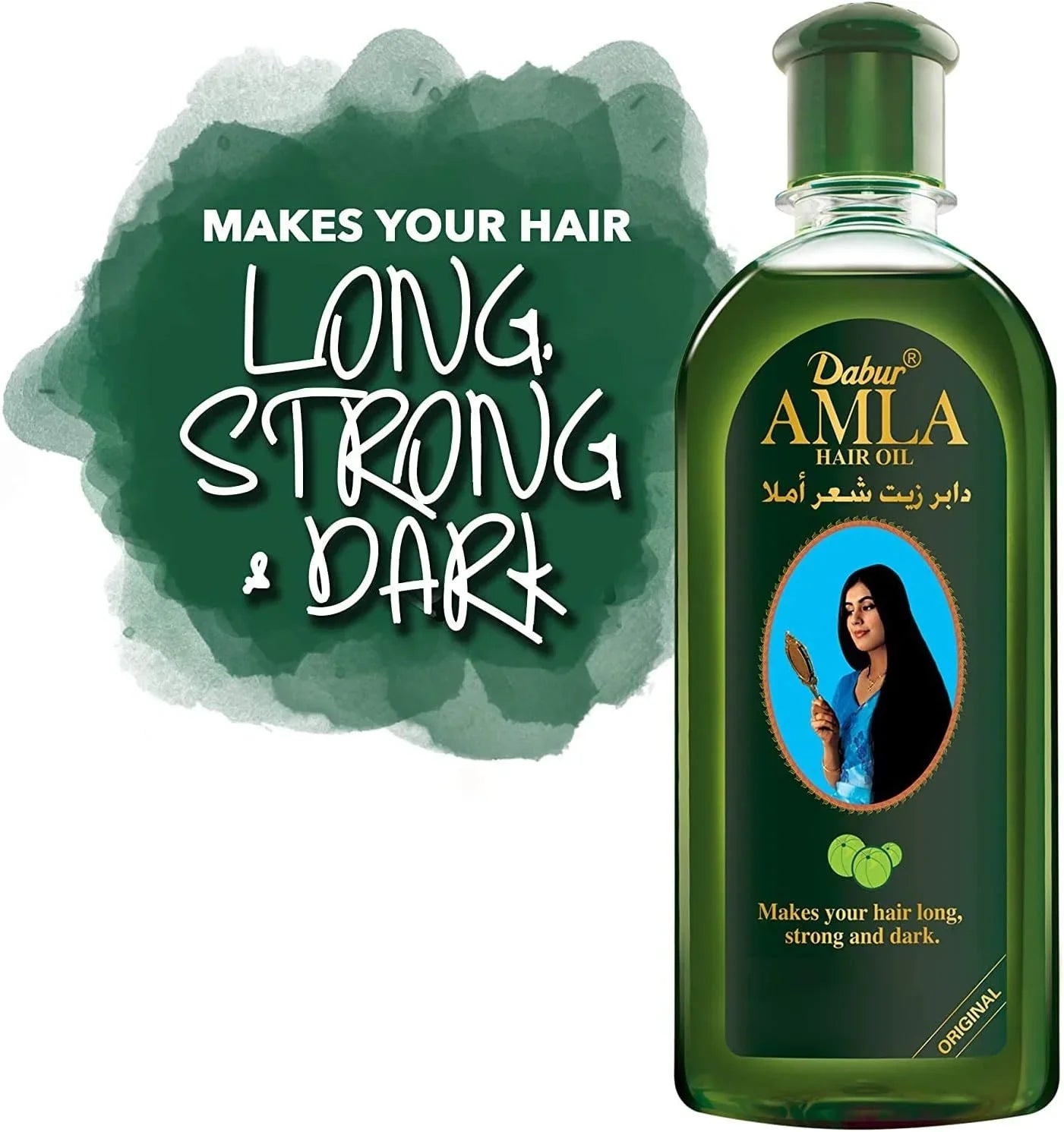 Dabur Amla Hair Oil Original - 300ml + 100ml (Free)