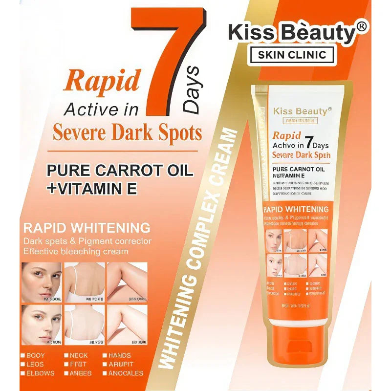 Kiss Beauty Rapid Brightening Complex Cream - 120g