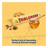 Toblerone Milk Chocolate With Honey & Almond Nougat - 50g × 4Pcs (200g)