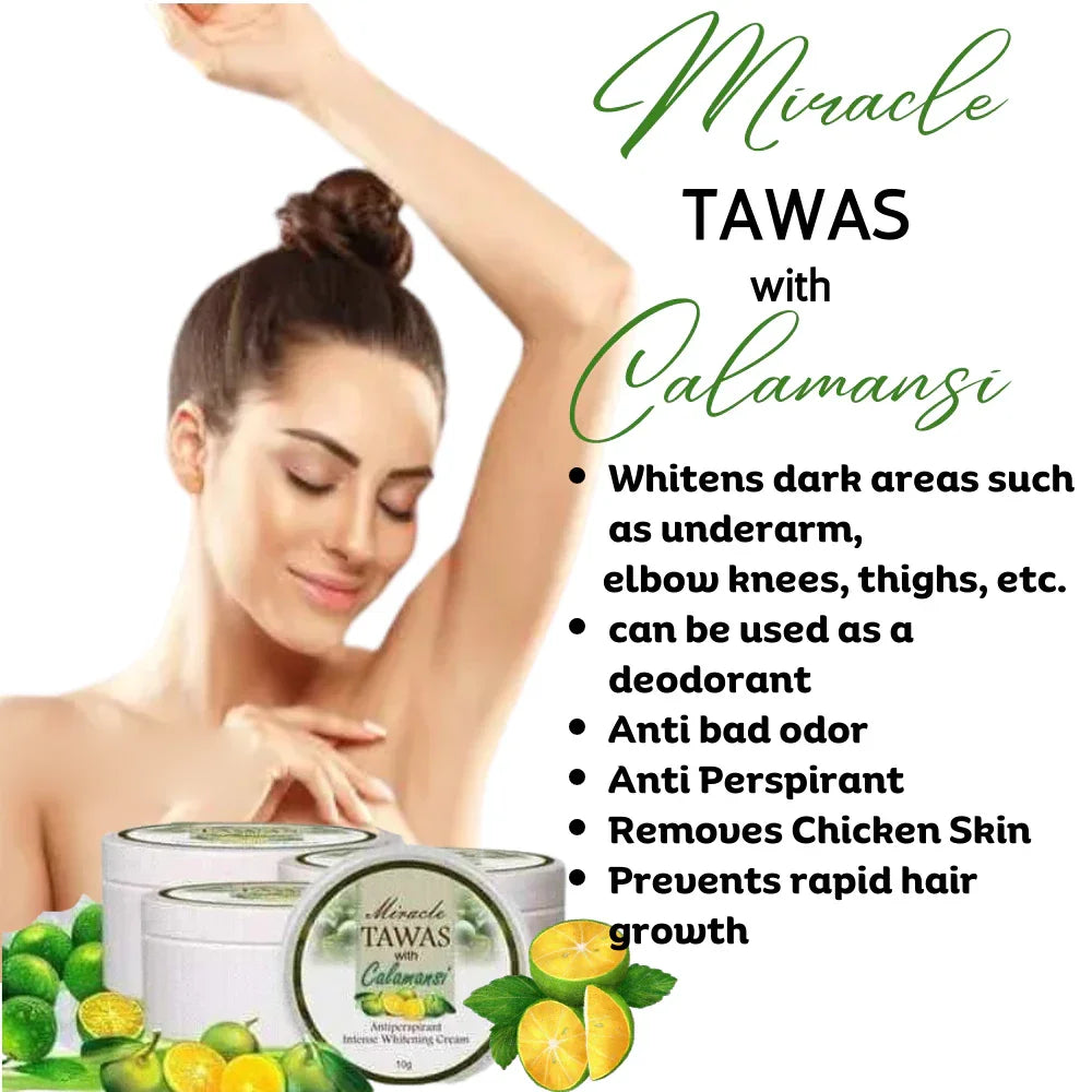 Miracle Tawas With Calamansi Underarm Brightening Cream - 10g