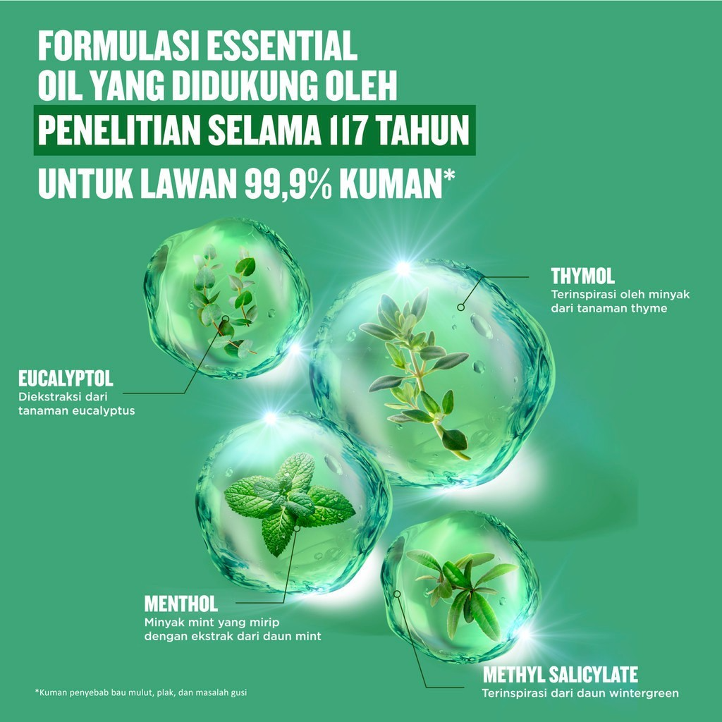 Listerine Multi Protect Green Tea Mouthwash - 500ml