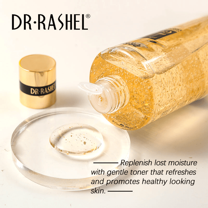 Dr.Rashel 24K Gold Radiance & Anti-Aging Essence Toner - 300ml - Pinoyhyper