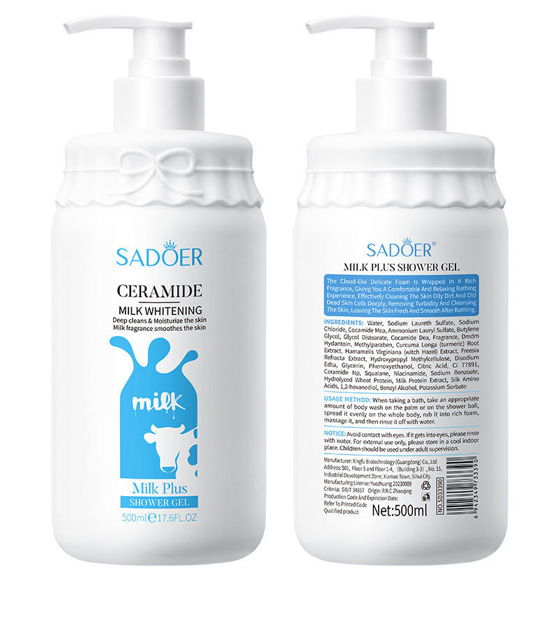 Sadoer Ceramide Milk Plus Shower Gel - 500ml