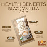 Hot Babe Black Vanilla Chia - 180g