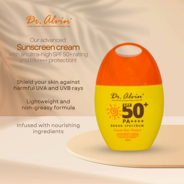 دكتور ألوين باور واقي الشمس SPF50 PA+++ - 50 مل