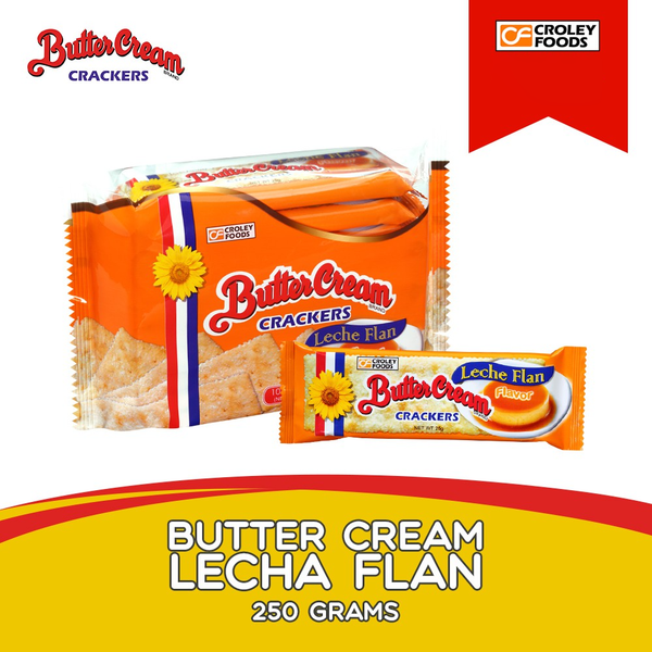 Butter Cream Leche Flan Flavour Cracker 250g