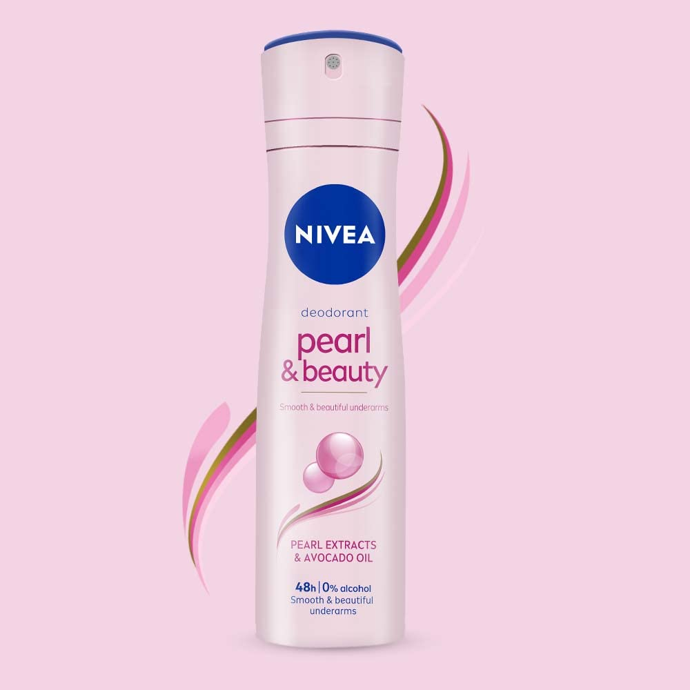 Nivea Pearl & Beauty Deodorant Body Spray - 150ml