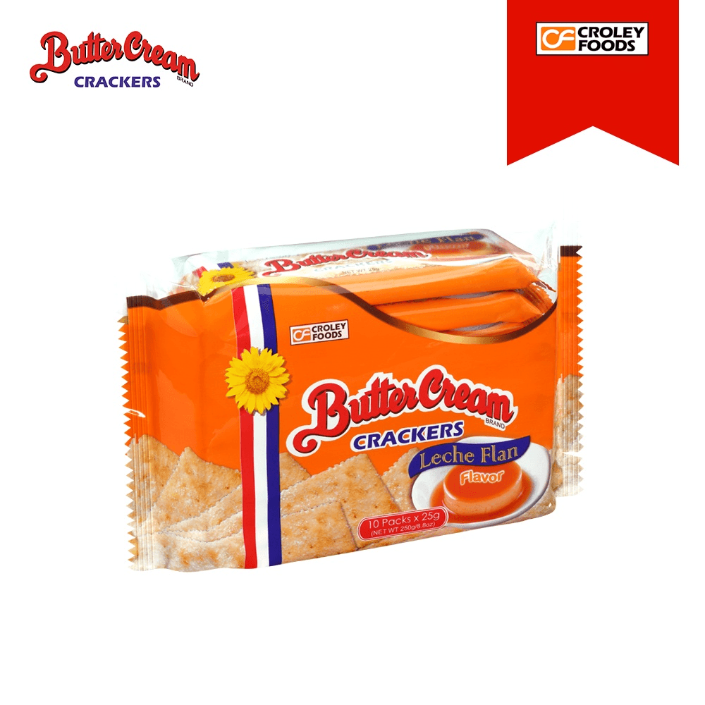 Butter Cream Leche Flan Flavour Cracker 250g