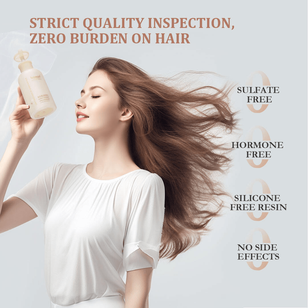 Bremod Premium Series Keratin Shampoo & Conditioner - 350ml+350ml