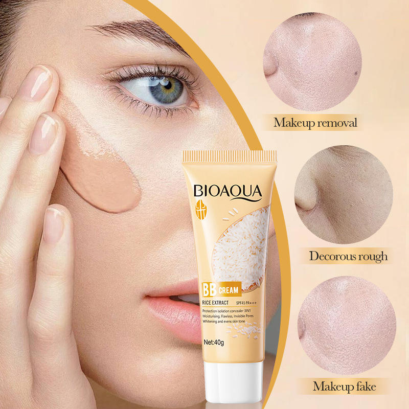 BIOAQUA Rice Raw Pulp BB Cream SPF 45 - 40g