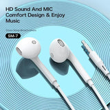 Tingwode Stereo Headset With Microphone SM-7