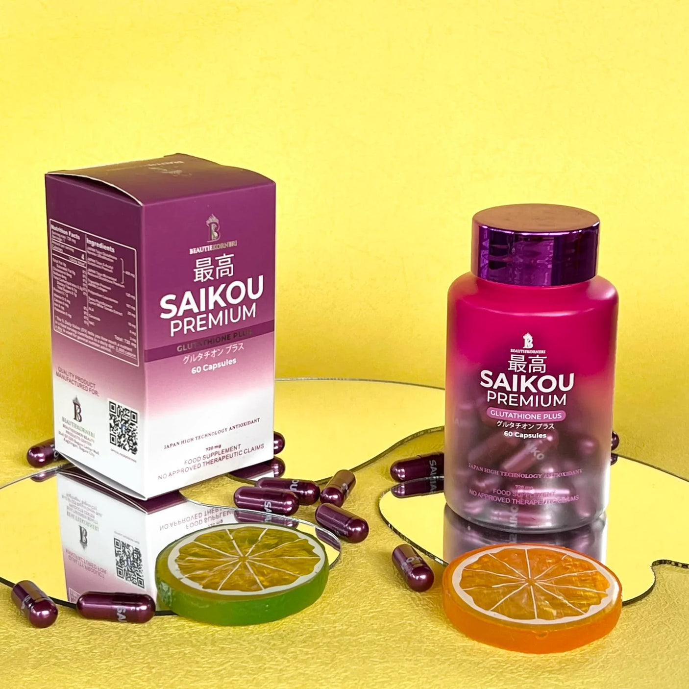 SAIKOU Premium Glutathione Plus