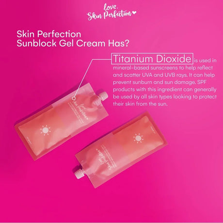 Love Skin Perfection Sunblock Gel Cream SPF30+++ - 40g