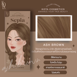 Kota Cosmetics Sepia Thailand Hair Color Ash Brown - 100ml + 100ml